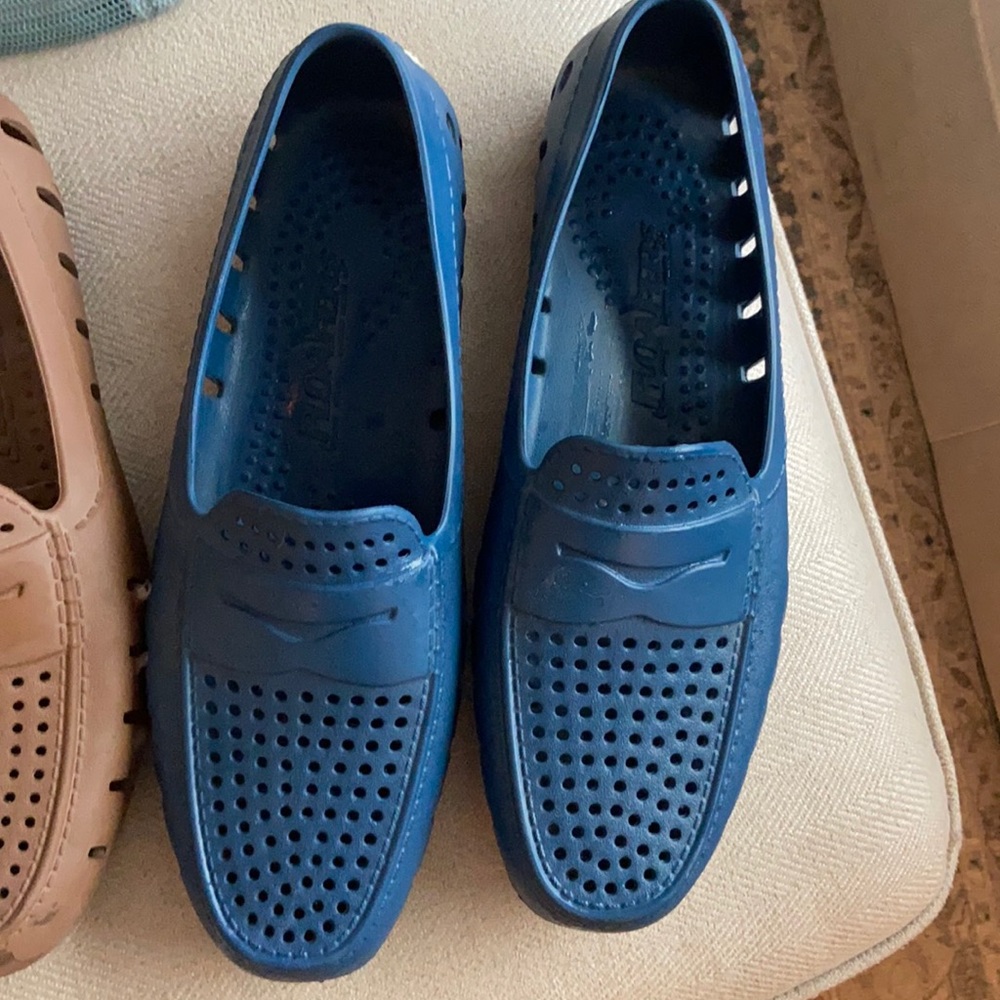 Navy Blue Floafers Country Club Driver Shoes